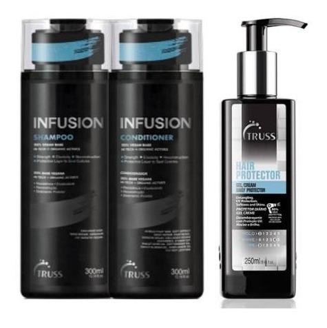 Truss Infusion Shampoo + Condicionador + Hair Protector