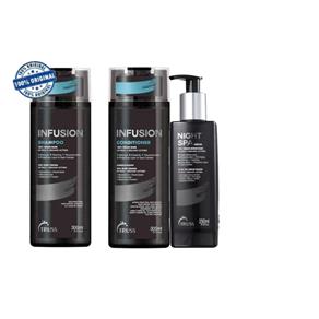 Truss Infusion Shampoo + Condicionador + Night Spa