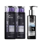 Truss Kit Discipline Shampoo e Condicionador 300ml + Hair Protector 250ml