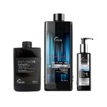 Truss Kit Infusion 650ml + Shampoo Bidimensional 1L + Hair Protector 250ml