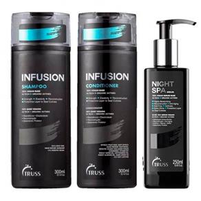 Truss - Kit Infusion Shampoo + Condicionador + Night SPA