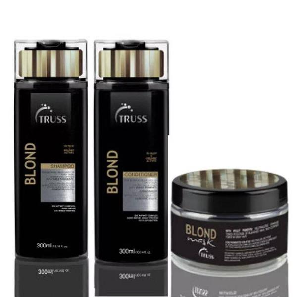 Truss Kit Shampoo Condicionador e Mascara Blond - Senscience