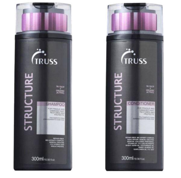 Truss Kit Shampoo + Condicionador Structure Duo 2x300ml + Brinde Surpresa