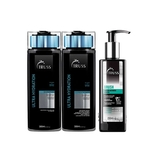 Truss Kit Ultra Hydration Shampoo e Condicionador 300ml + Leave-in Brush 250ml