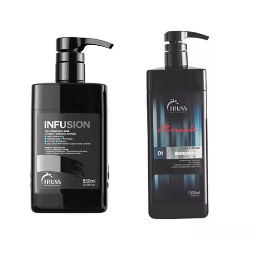 Truss Shampoo Bidimensional 1000Ml + Truss Professional Infusion 650Ml