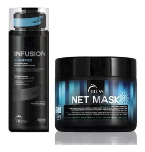 Truss Shampoo Infusion 300ml + Net Mask 550g - Kit