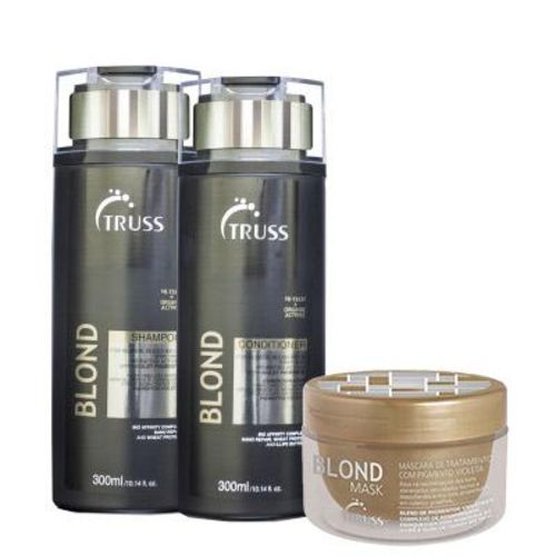 Truss Specific Blond Hair Intensive - Kit 3 Produtos (sh.+cond.+masc.)