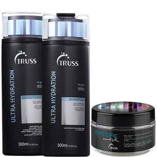 Truss Specific Shampoo + Cond. Ultra-hidratante + Mascara - Melhores Ofertas.net