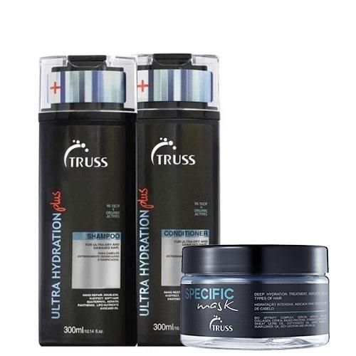 Truss Specific Ultra Hidratante Plus - Kit 3 Produtos (Sh.+Cond.+Masc.)