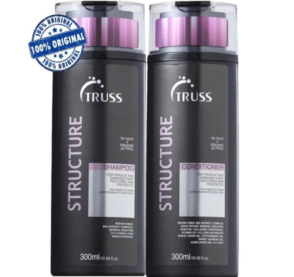 Truss Structure - Kit Shampoo 300ml + Condicionador 300ml