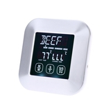 TS-82 Kitchen Digital Touch Screen termômetro do alimento com temporizador Alarme do Açúcar Cooking