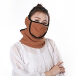3 em 1 Outdoor Máscara Facial Neck Tampa Earmuff Dustproof Máscara Quente para o inverno