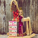 Armário Roupeiro boneca Meninas Brinquedo Casa de bonecas Mobília do quarto