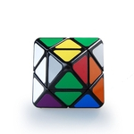 Puzzle Cube LanLan Preto 4 eixos Dimamond Octahedral Brinquedos Cubo de Rubik