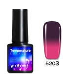 TS Temperatura de Cor Mudando base de água Manicure verniz das unhas térmica Polish Glitter Shimmer prego laca