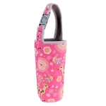 Tumbler Carrier Holder Pouch Para 30oz Vacuum Travel Isolated Mug Pink Deer