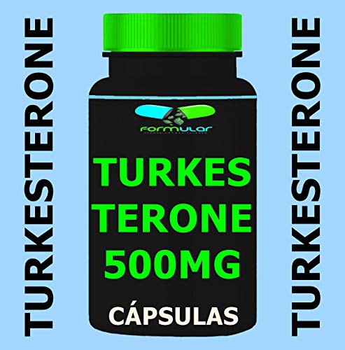 Turkesterone 500mg 240 Cápsulas Aumento da Massa Muscular de Forma Natural