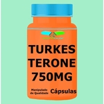 Turkesterone 750mg 30 Cápsulas Aumento da massa muscular de forma natural