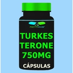 Turkesterone 750mg 120 Cápsulas Aumento da massa muscular de forma natural