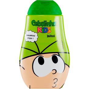 Turma da Monica Cebolinha Kids Shampoo - 3 em 1 260ml