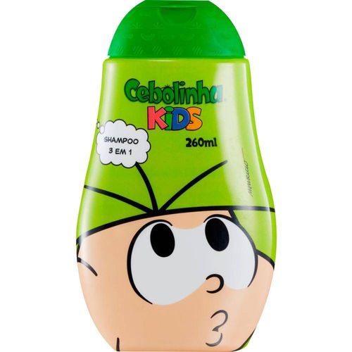 Turma da Monica Cebolinha Kids Shampoo - 3 em 1 260ml
