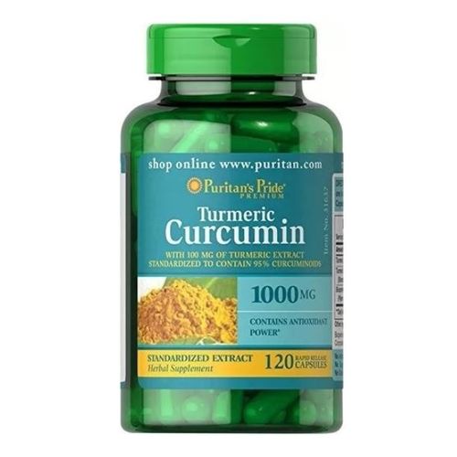Turmeric Curcumin Bioperine Açafrão 1000 Mg 120 C Importado