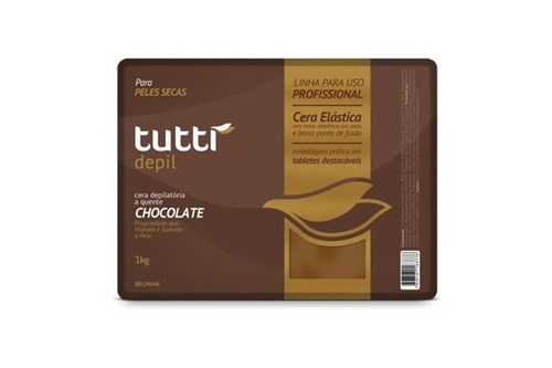 Tutti Depil Cela Depilatória a Quente Chocolate 1000g