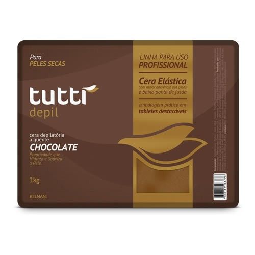 Tutti Depil Cela Depilatória a Quente Chocolate - 1kg