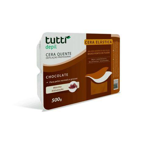 Tutti Depil Cera Depilatória a Quente Chocolate - 250g