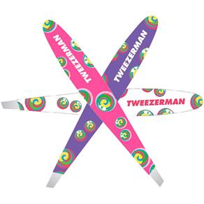 Tweezerman Mini Pinça Rainbow - Roxa