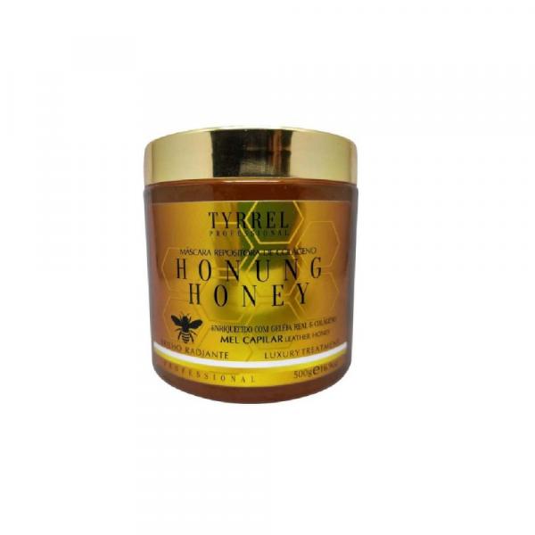 Tyrrel Máscara de Mel Honung Honey Repositora Colágeno 500g - Tyrrel Professional