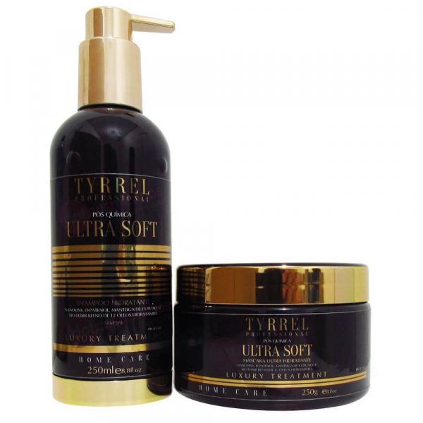 Tyrrel Ultra Soft Kit Manutenção Pós Química Shampoo e Máscara - Tyrrel Professional