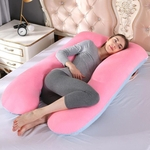 U Cristal Velvet Maternidade Almofadas Multifunction Dormir Suporte Descanso Para As Mulheres Grávidas