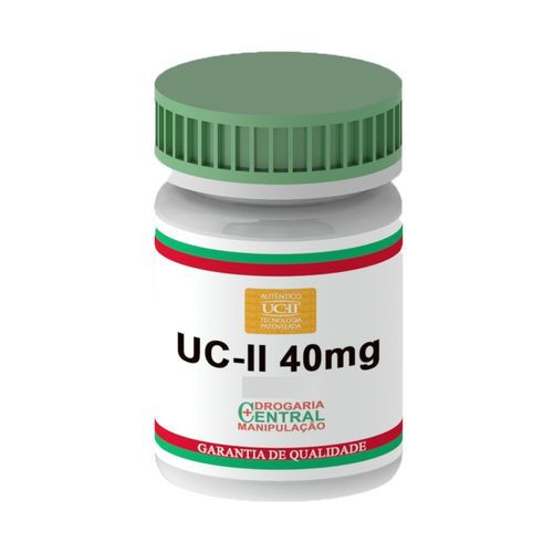 Uc-2 Colágeno Tipo 2 40mg 60 Cápsulas - Autêntico Uc-II