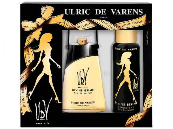 Ulric de Varens Divine-Issime Perfume Feminino - Eau de Parfum 75ml + Desodorante 125ml