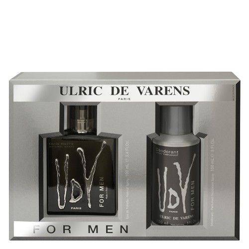 Ulric de Varens Kit- Perfume Udv For Men Edt 100ml Desodorante 150ml Masculino