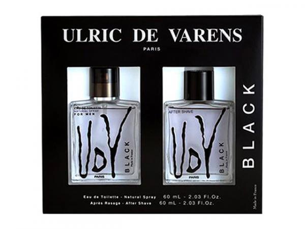 Ulric de Varens UDV Black Coffret - Perfume Masculino Eau de Toilette 60ml + Pós Barba