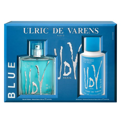 Ulric de Varens Udv Blue Kit - Perfume + Desodorante Kit