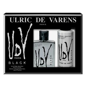 Ulrich de Varens UDV Black Kit - Perfume EDT+ Desodorante Body Spray Kit