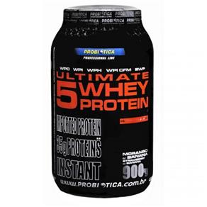 Ultimate 5 Whey Protein - 900g - Probiótica - Baunilha