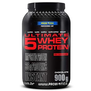 Ultimate 5 Whey Protein Probiótica - 900g - Chocolate