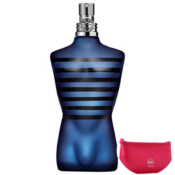 Ultra Male Jean Paul Gaultier Eau de Toilette Perfume Masculino 125ml+Beleza na Web Pink Nécessaire