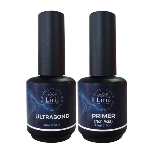 UltraBond Unhas Acrygel 15ml + Primer Non Acid Alongamento - Biashop