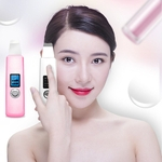 Ultrasonic Mulheres poros Limpeza Profunda Ion do purificador da pele Facial Cleaner Pele