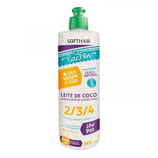 Umidificador de Cachos Soft Hair Leite de Coco 500ml