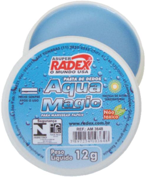 Umidificador de Dedo Asuper Aqua Magic 12G. Radex