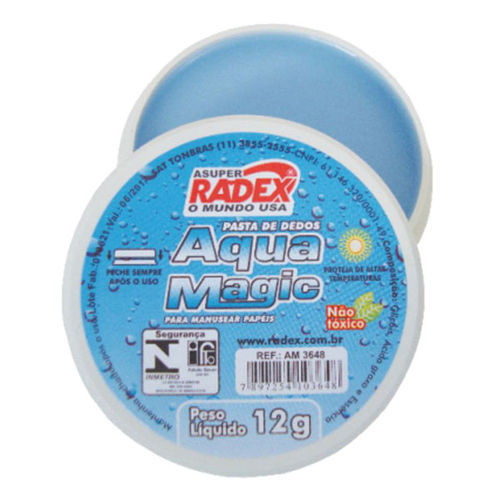 Umidificadores de Dedo Asuper Aqua Magic 12G. Cx.C/12 Radex