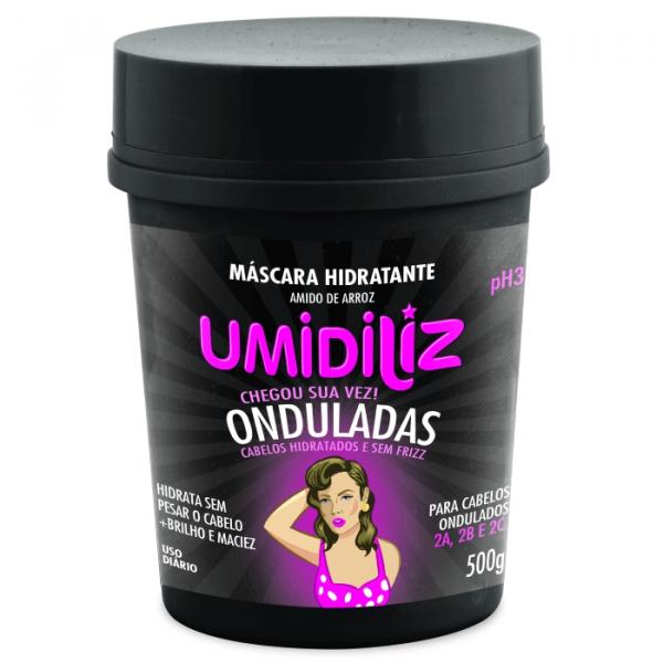 Umidiliz Onduladas Máscara Hidratante 500g Nova Muriel