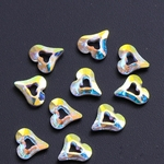 Unha diamante jóia colorida da sereia AB Cor DIY decorativas Ferramentas Unhas