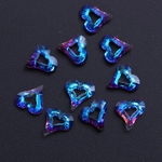 Unha diamante jóia colorida da sereia AB Cor DIY decorativas Ferramentas Unhas